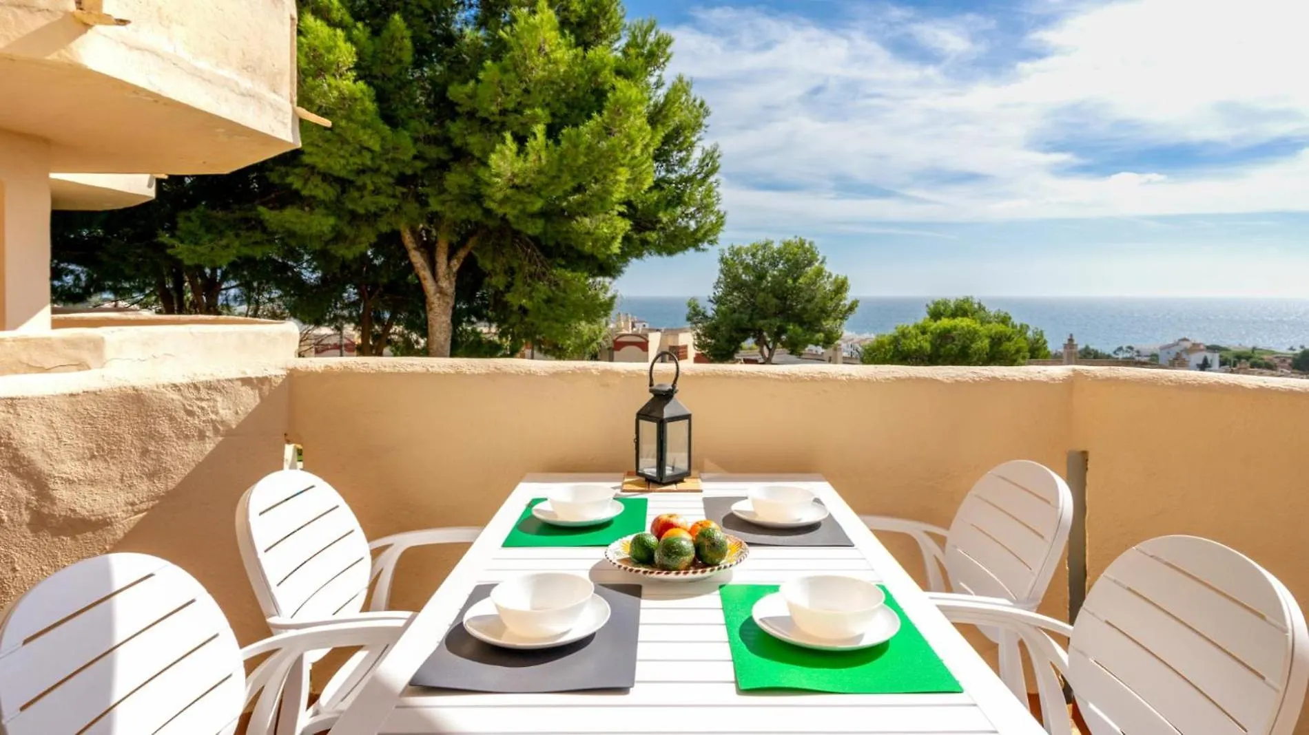 Riviera Gem: Stunning Sea View Terrace Apartment Mijas