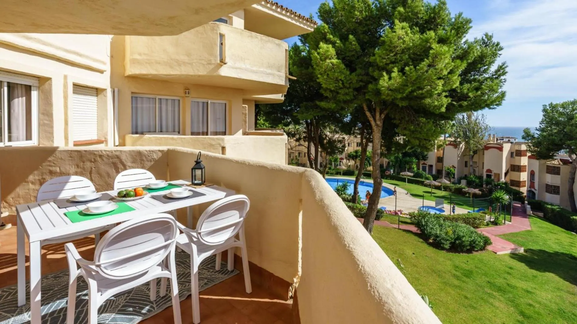 Riviera Gem: Stunning Sea View Terrace Apartment Mijas